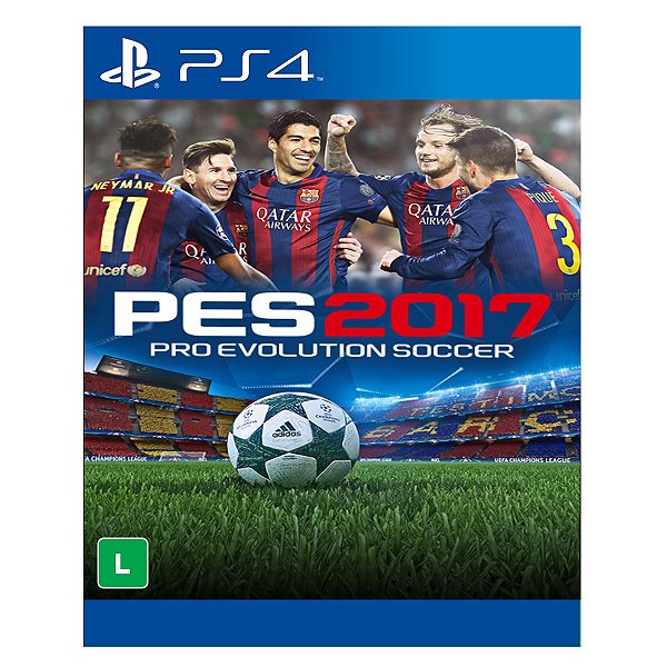 Jogo Pes 2017 - PS4 Mídia Digital