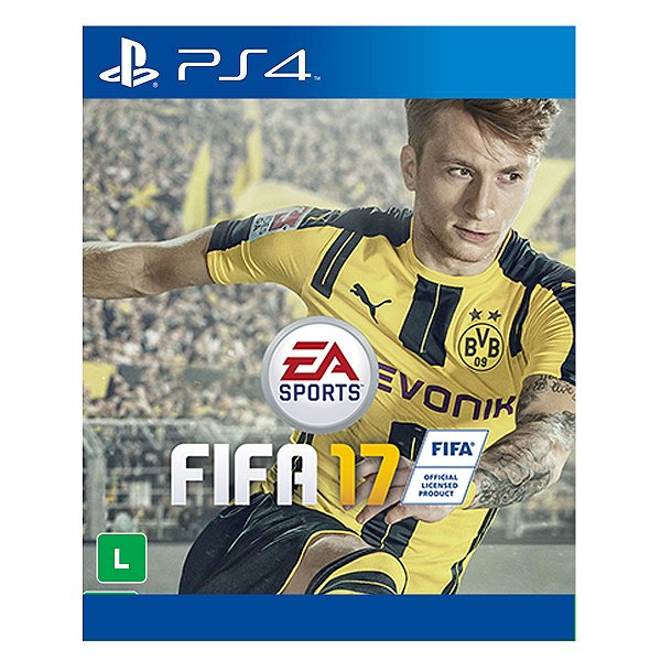 Jogo Fifa 17 - PS4 Mídia Digital