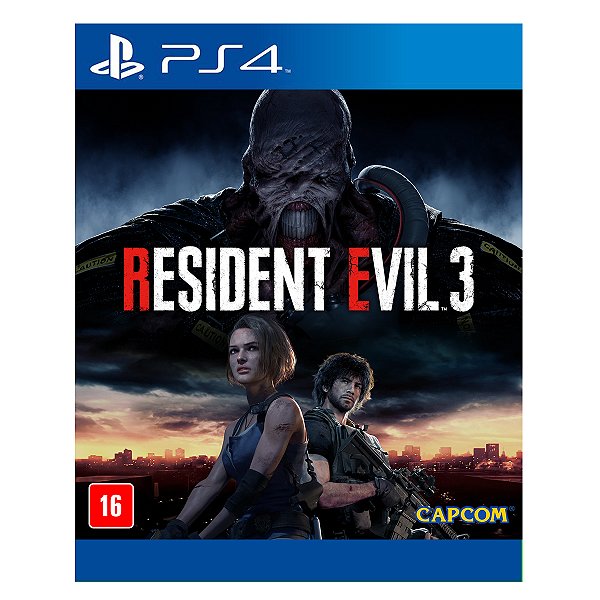 Jogo RESIDENT EVIL 3 - PS4 Mídia Digital