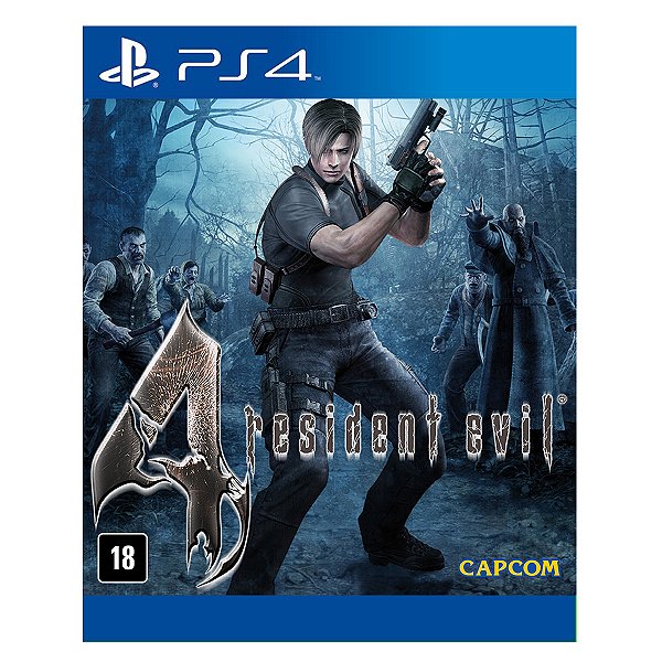 Jogo Resident Evil 4 (Versão antiga) - PS4 Mídia Digital