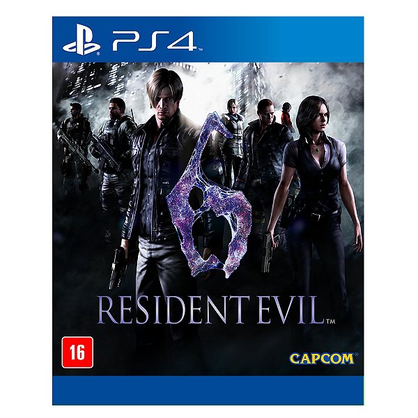 Jogo Resident Evil 6 - PS4 Mídia Digital