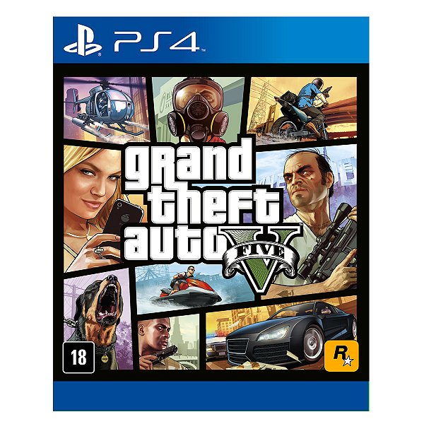 Jogo Grand Theft Auto V PS4 - Mídia Digital
