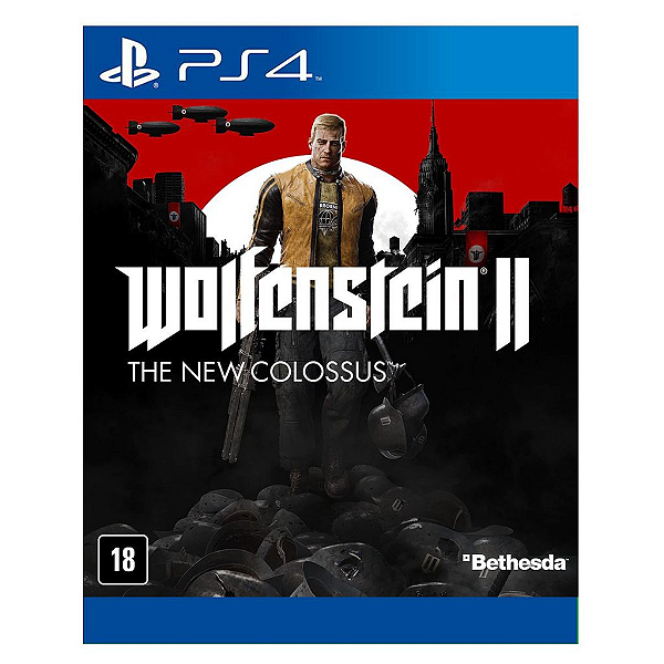 Jogo Wolfenstein 2 The New Colossus - PS4 Mídia Digital
