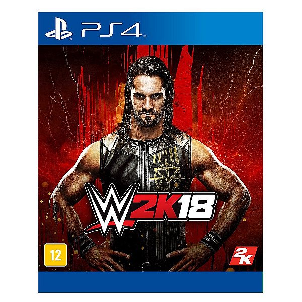 Jogo WWE 2K18 - PS4 Mídia Digital