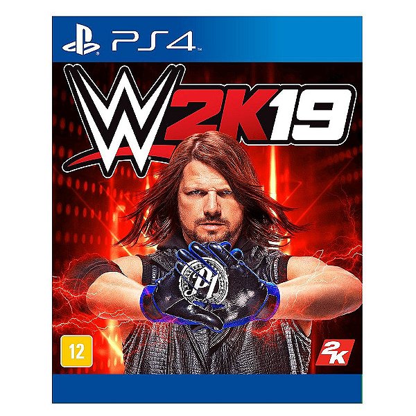 Jogo WWE 2K19 - PS4 Mídia Digital