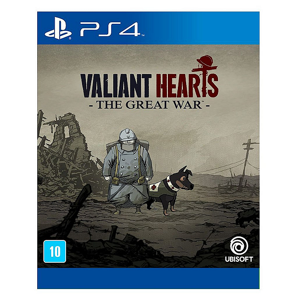 Jogo Valiant Hearts The Great War - PS4 Mídia Digital