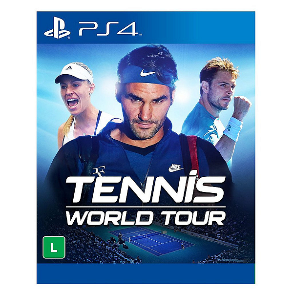 Jogo Tennis World Tour - PS4 Mídia Digital
