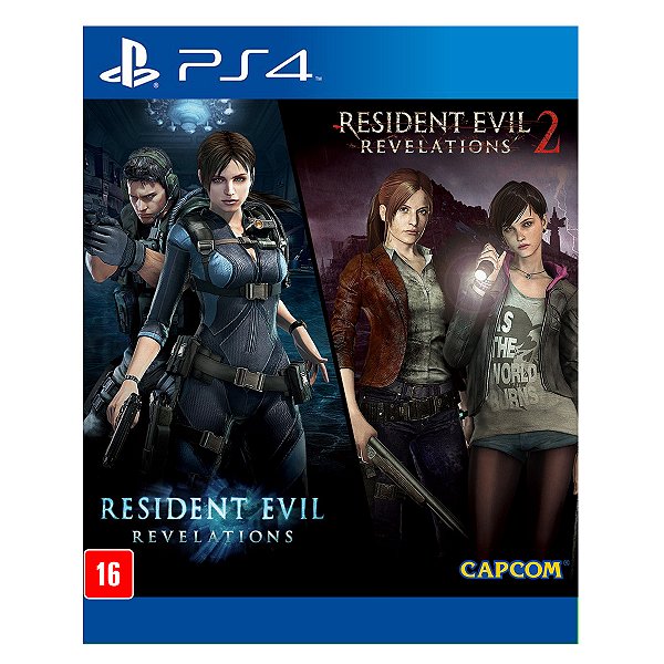 Jogo Resident Evil Revelation 1 e 2 Bundle - PS4 Mídia Digital