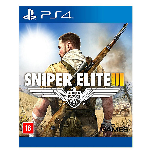 Jogo Sniper Elite 3 - PS4 Mídia Digital