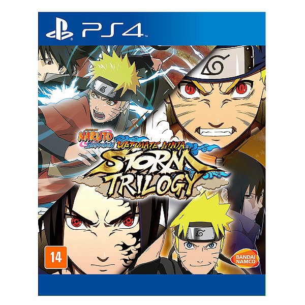 Jogo Naruto Shippuden Ultimate Ninja STORM Trilogy - PS4 Mídia Digital