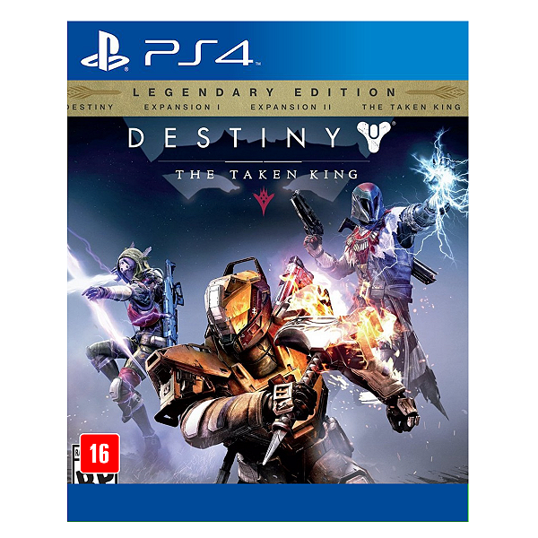 Jogo Destiny The Taken King Legendary Edition - Ps4 Mídia Digital