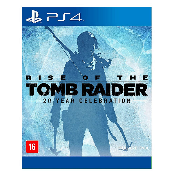Jogo Rise Of The Tomb Raider 20 Year Celebration - PS4 Mídia Digital