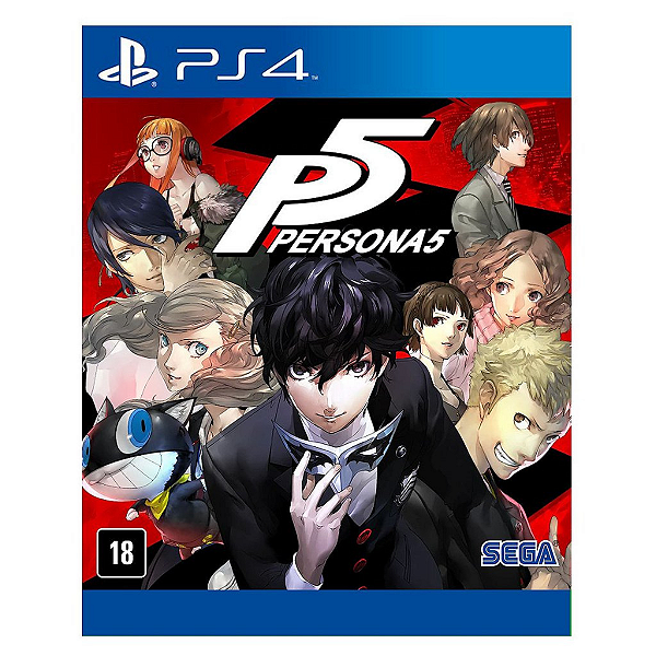Jogo Persona 5 - PS4 Mídia Digital