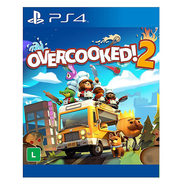 Jogo Overcooked 2 - PS4 Mídia Digital