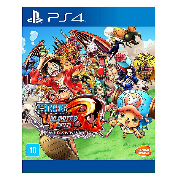 Jogo One Piece Unlimited World Red Deluxe Edition - PS4 Mídia Digital