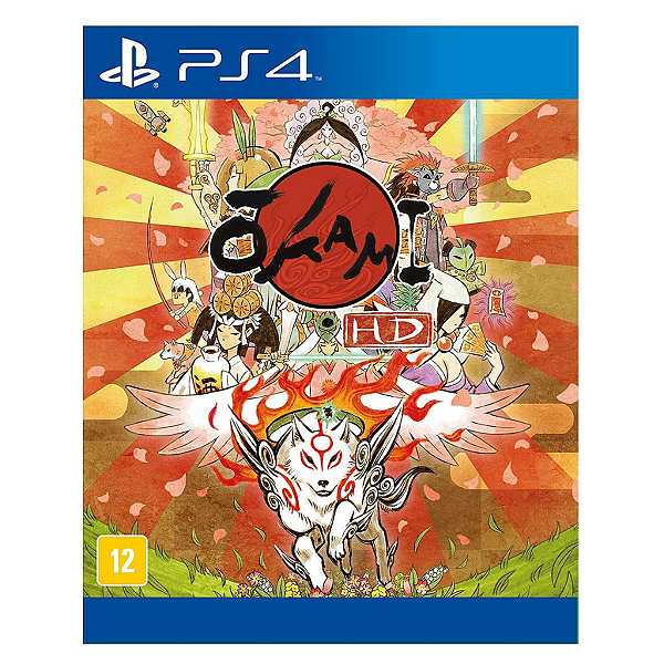 Jogo OKAMI HD - PS4 Mídia Digital