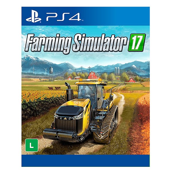 Jogo Farming Simulator 17 - Ps4 Mídia Digital