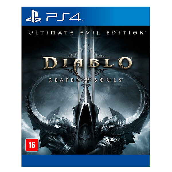 Jogo Diablo 3 Reaper Of Souls Ultimate Evil Edition - Ps4 Mídia Digital