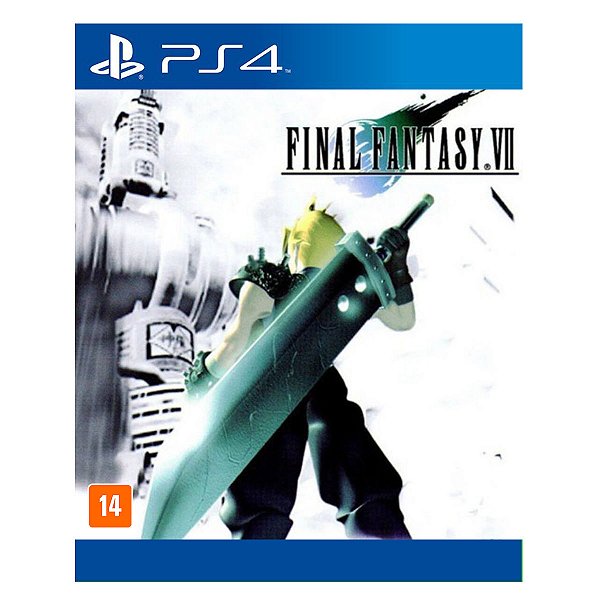 Jogo Final Fantasy 7 - PS4 Clássico PS1 Mídia Digital