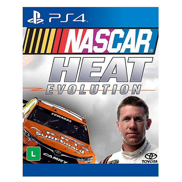 Jogo Nascar Heat Evolution - PS4 Mídia Digital