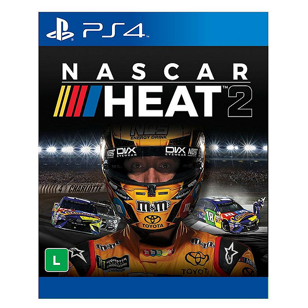 Jogo Nascar Heat 2 - PS4 Mídia Digital