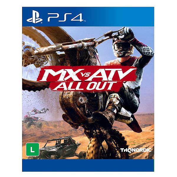Jogo MX vs ATV All Out - PS4 Mídia Digital