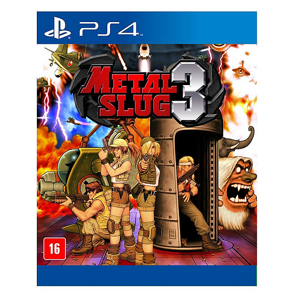 Jogo Metal Slug 3 - PS4 Mídia Digital