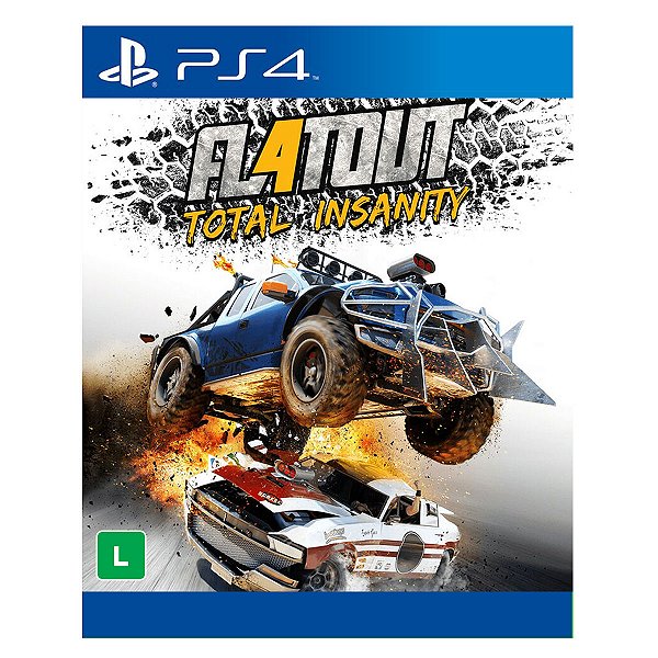 Jogo Flatout 4 Total Insanity - PS4 Mídia Digital