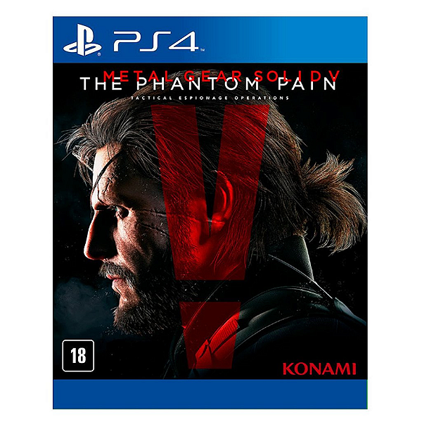 Jogo Metal Gear Solid 5 The Phantom Pain - PS4 Mídia Digital
