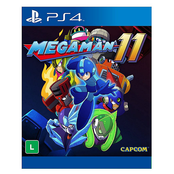 Jogo Mega Man 11 - PS4 Mídia Digital