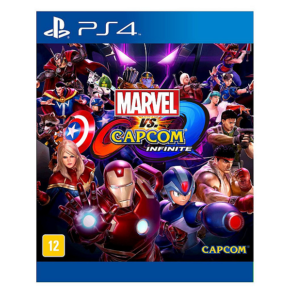 Jogo Marvel vs Capcom Infinite Standard Edition - PS4 Mídia Digital