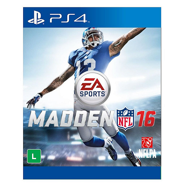 Jogo Madden Nfl 16 Standard Edition - PS4 Mídia Digital