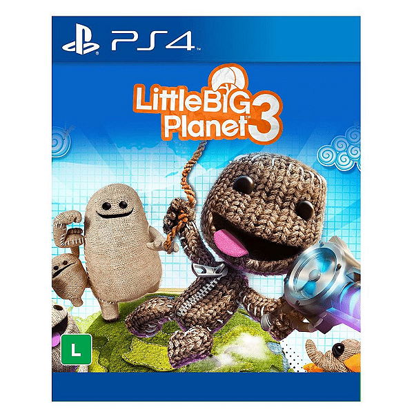 Jogo Littlebigplanet 3 - PS4 Mídia Digital
