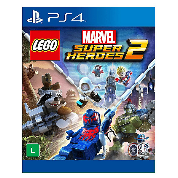 Jogo LEGO Marvel Super Heroes 2 - PS4 Mídia Digital
