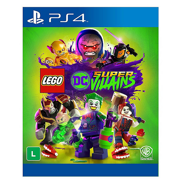 Jogo LEGO DC Super Villains - PS4 Mídia Digital
