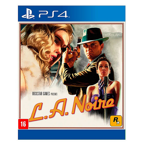 Jogo L.A. Noire - PS4 Mídia Digital