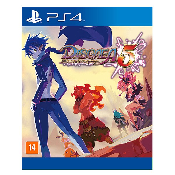 Jogo Disgaea 5 Alliance Of Vengeance - Ps4 Mídia Digital