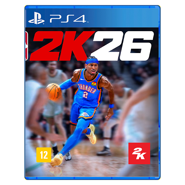 Jogo NBA 2K26 - PS4 Mídia Digital