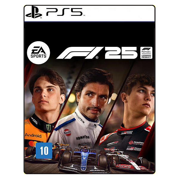 Jogo F1® 25 - PS5 Mídia Digital