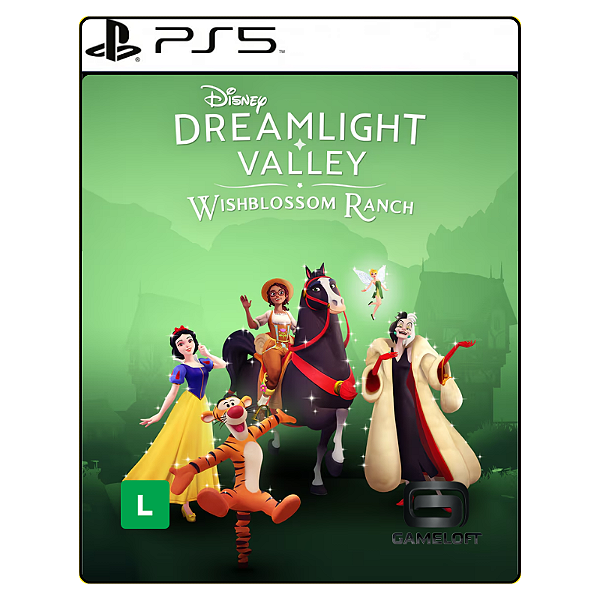 Jogo Disney Dreamlight Valley: Wishblossom Ranch—Deluxe Edition - PS5 Mídia Digital