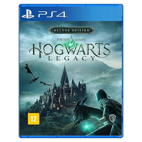 Jogo Hogwarts Legacy Edição Digital Deluxe - PS4 Mídia Digital