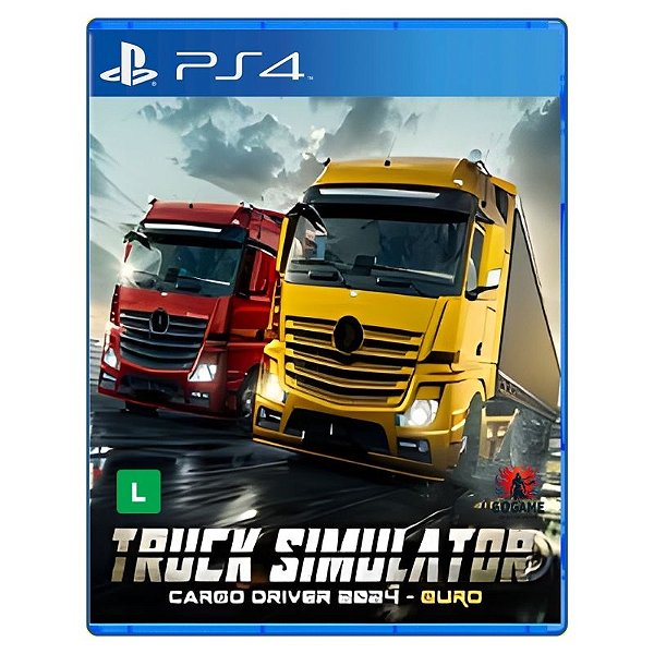 Jogo Truck Simulator Cargo Driver 2024 - EURO - PS4 Mídia Digital