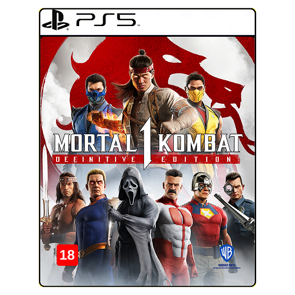 Jogo Mortal Kombat™ 1: Edição Definitiva - PS5 Mídia Digital