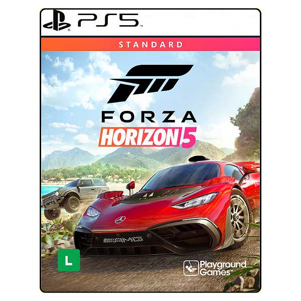 Jogo Forza Horizon 5 Standard Edition - PS5 Mídia Digital