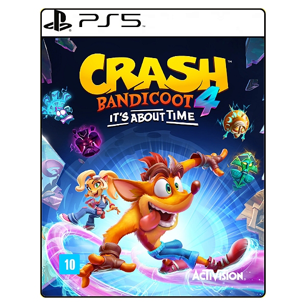 Jogo Crash Bandicoot™ 4: It's About Time - PS5 Mídia Digital