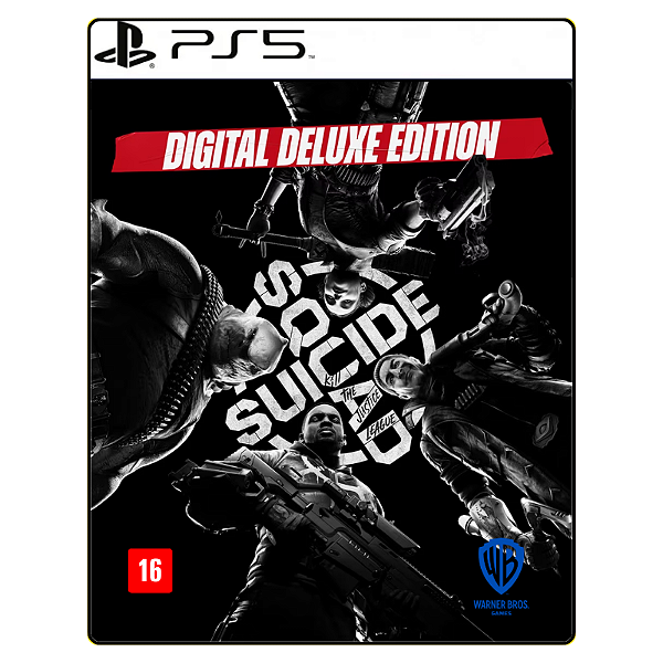 Jogo Esquadrão Suicida: Mate a Liga da Justiça - Edição Deluxe Digital - PS5 Mídia Digital