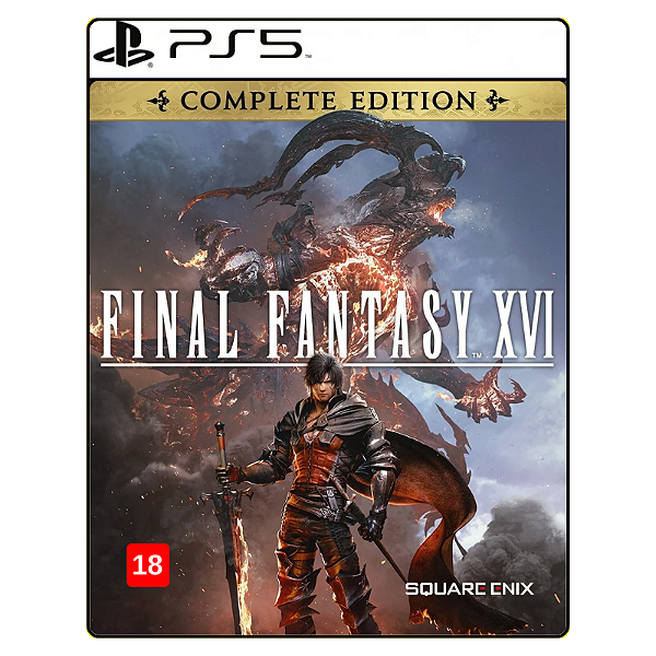 Jogo FINAL FANTASY XVI COMPLETE EDITION - PS5 Mídia Digital