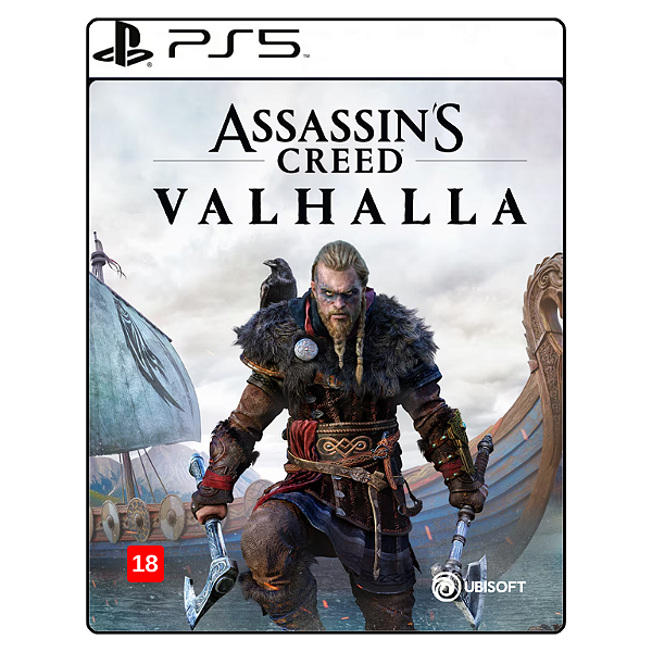 Jogo Assassin's Creed Valhalla - PS5 Mídia Digital