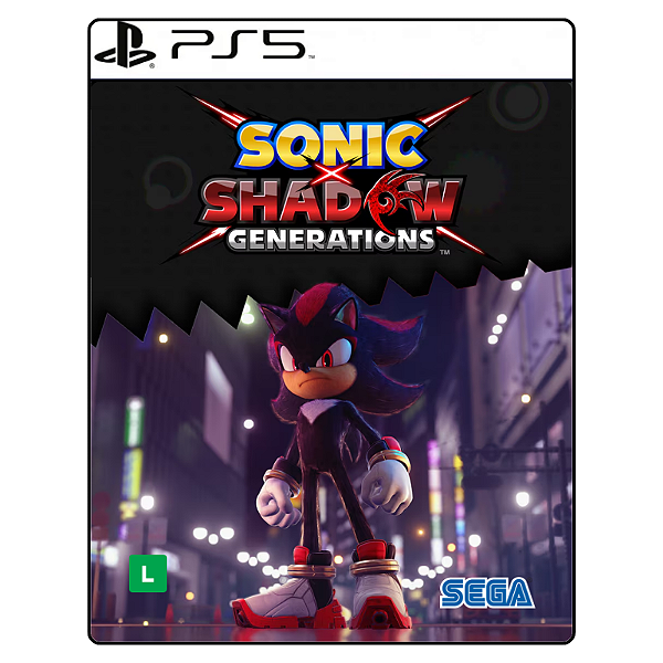 Jogo SONIC X SHADOW GENERATIONS - PS5 Mídia Digital