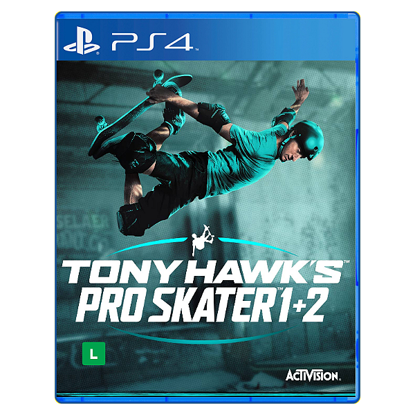 Jogo Tony Hawk's Pro Skater 1 + 2 - PS4 Mídia Digital
